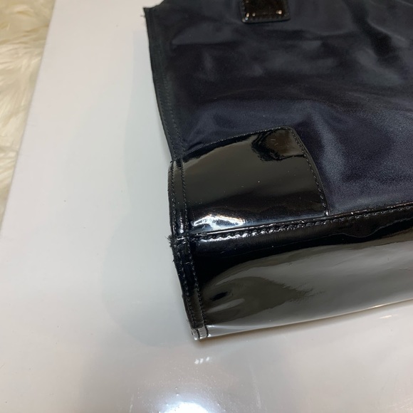 Tory Burch Ella Tote Large leather nylon bag - Picture 10 of 11